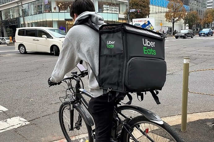 Part-Time Jobs in Tokyo (Uber Eats Delivery Partner) | FAIR Work in Japan