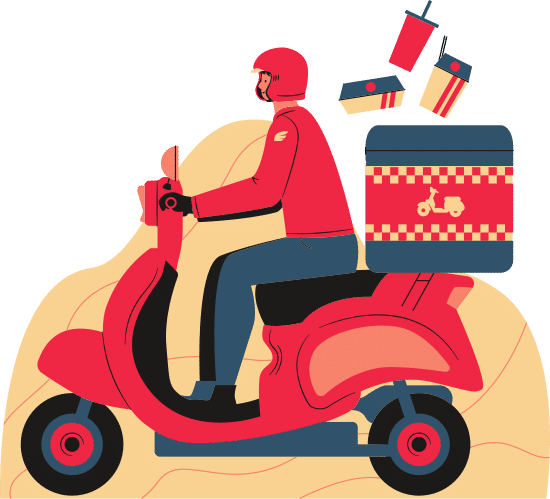 food delivery job